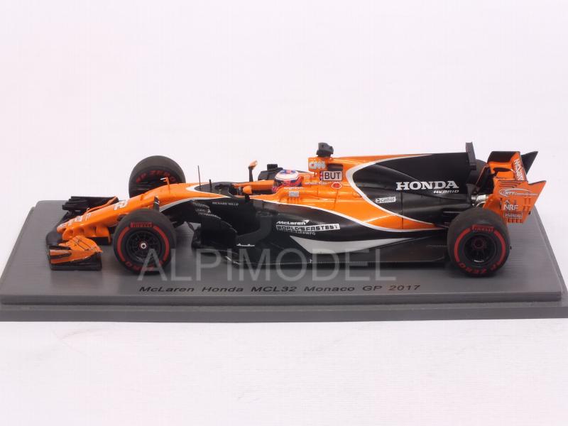 McLaren MCL32 Honda #22 GP Monaco 2017 Jenson Button - spark-model