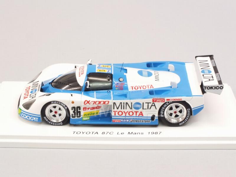 Toyota 87C #36 Le Mans 1987 Jones - Lees - Elgh - spark-model