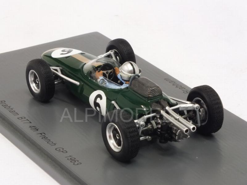 Brabham BT7 #6 GP France 1963 Jack Brabham - spark-model