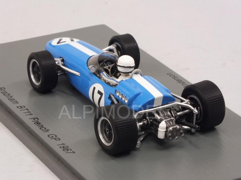 Brabham BT11 #17 GP France 1967 Bob Anderson - spark-model