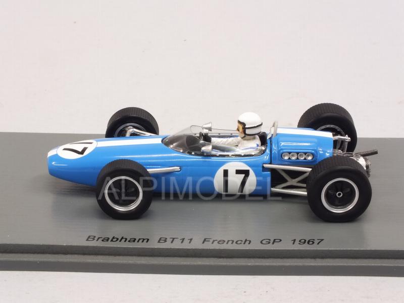 Brabham BT11 #17 GP France 1967 Bob Anderson - spark-model