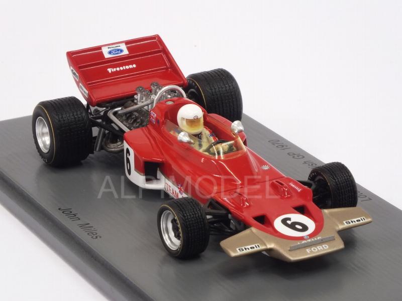 Lotus 72B #6 British GP 1970 John Miles - spark-model