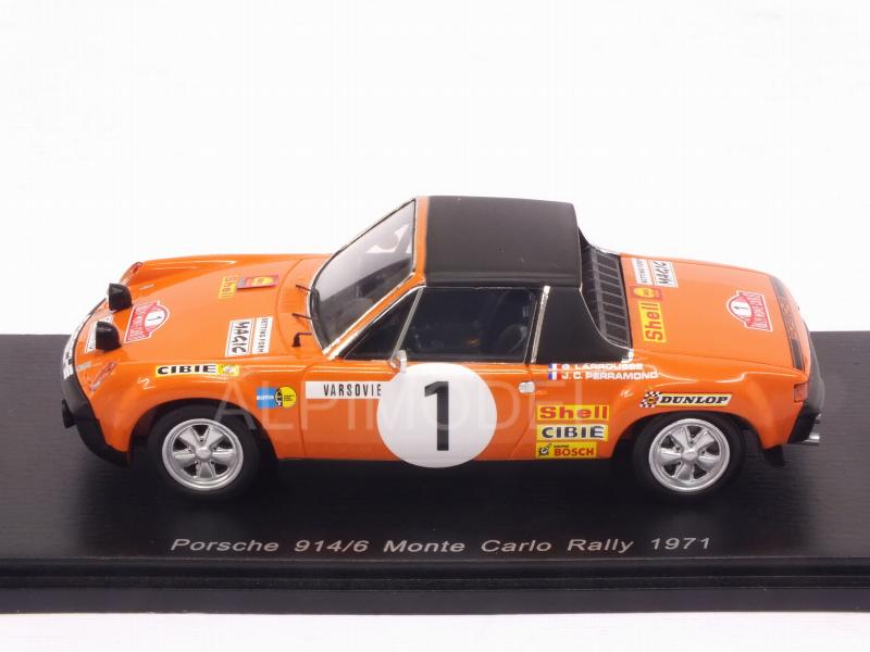 Porsche 914/6 #1 Rally Monte Carlo 1971 Larrousse - Perramond - spark-model
