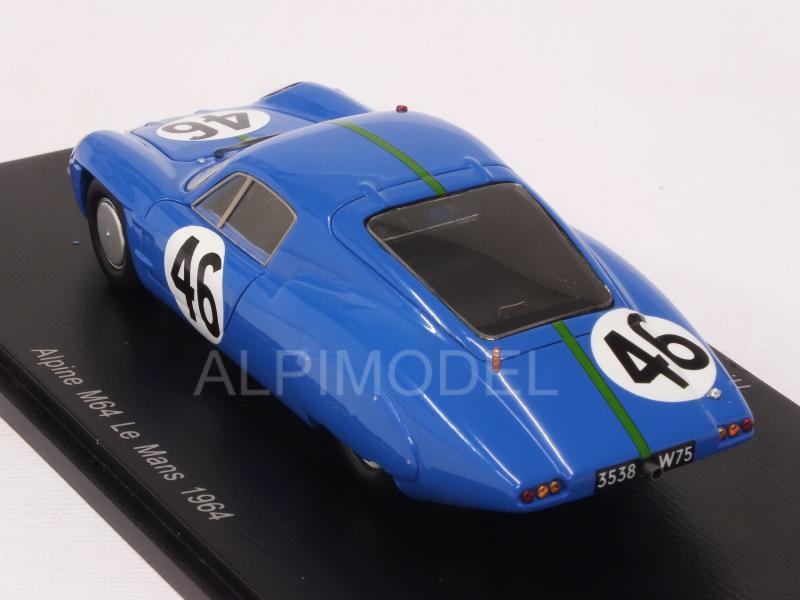 Alpine M64 #46 Le Mans 1964 Morrogh - De Lageneste - spark-model