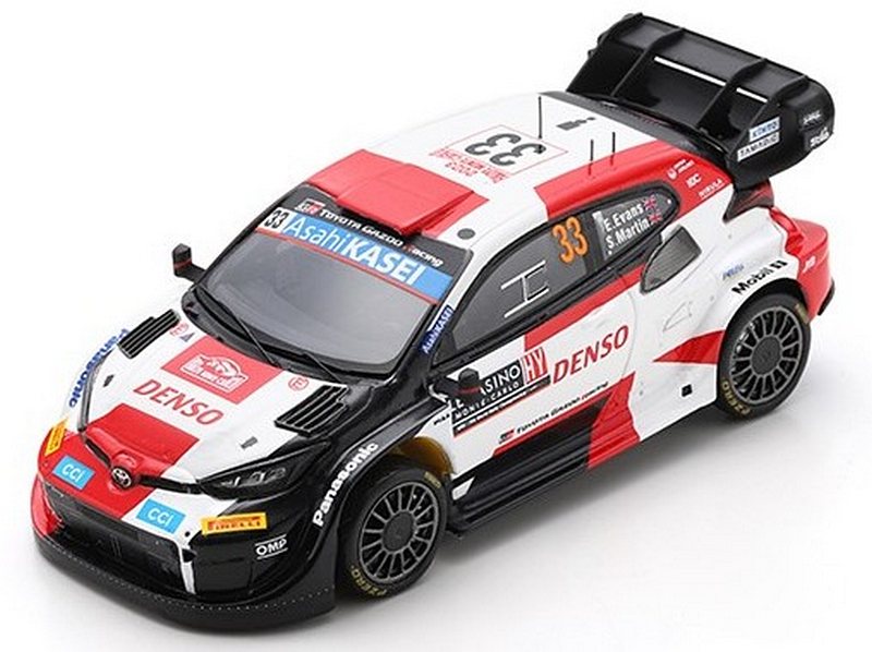 Toyota Yaris GR #33 Rally Monte Carlo 2023 Evans - Martin by spark-model