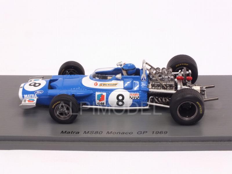 Matra MS80 #8 GP Monaco 1969  Jean-Pierre Beltoise - spark-model