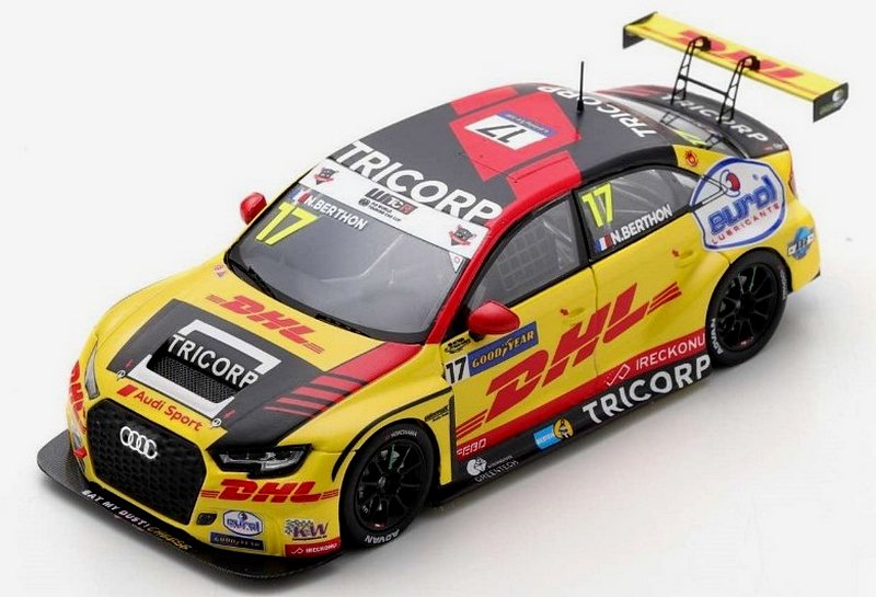 Audi RS3 LMS Comtoyou DHL #17 WTCR Slovakia 2020 Nathanael Berthon by spark-model