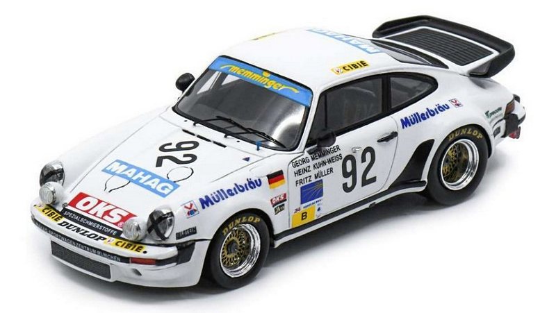 Porsche 930 #92 Le Mans 1983 Memminger - Muller -Kuhn Weiss by spark-model