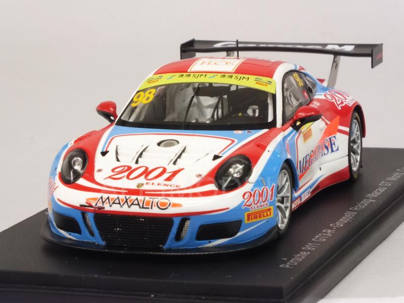 Porsche 911 GT3-R #98 Macau GT World Cup 2016 Ma Ching Yeung Philip by spark-model