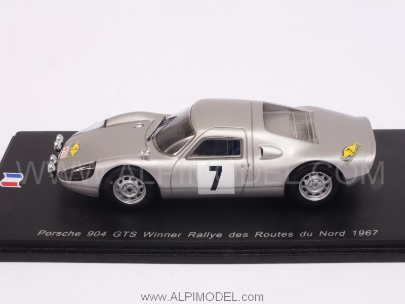 Porsche 904 GTS #7 Winner Rally Routes Du Nord 1967 Gaban - Pedro - spark-model