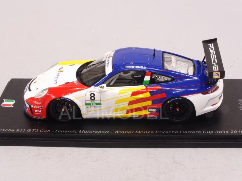 Porsche 911 GT3 Cup #8 Winner Monza Cup Italy 2019 Diego Bertonelli - spark-model