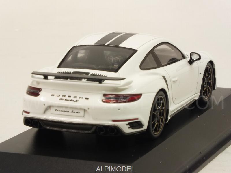 Porsche 911 911 Turbo S Exclusive Series (White) Porsche Promo - spark-model