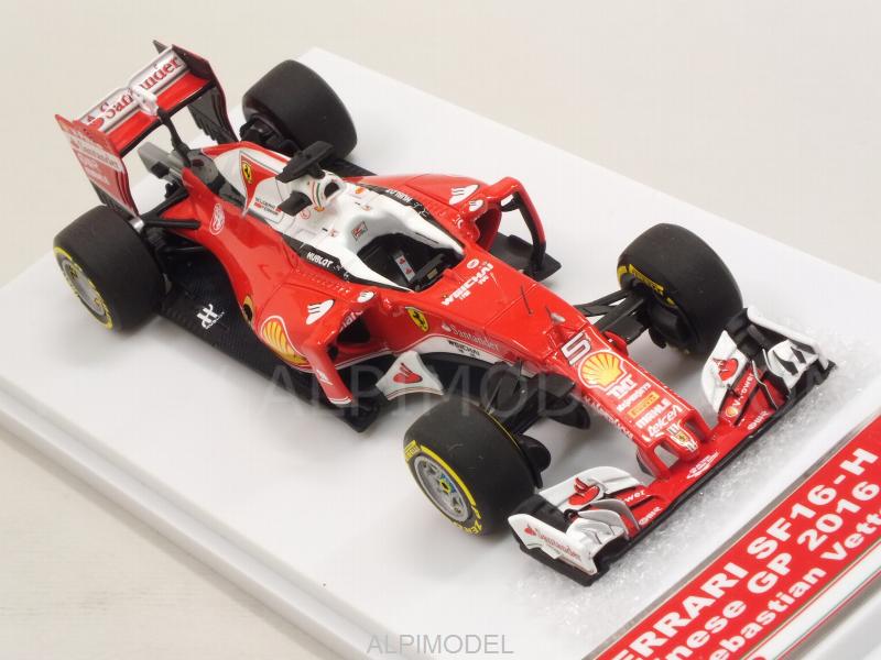 Ferrari SF16-H GP China 2016 Sebastian Vettel (HQ Metal model) - tameo