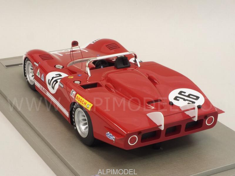 Alfa Romeo 33.3 Coda Lunga #36 Le Mans 1970 De Adamich - Courage - tecnomodel