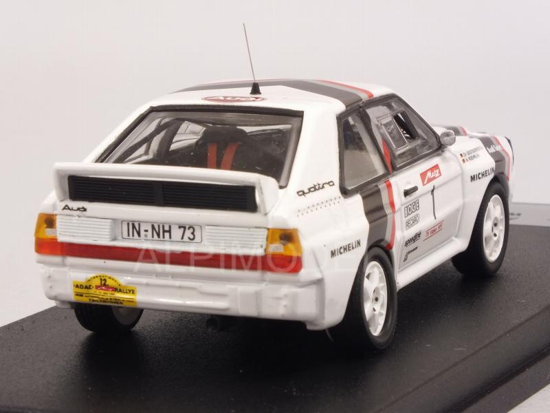 Audi Quattro #1 Rally Metz 1984 Rohrl - Geistdorfer - trofeu