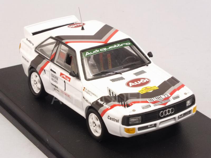 Audi Quattro #1 Rally Metz 1984 Rohrl - Geistdorfer - trofeu