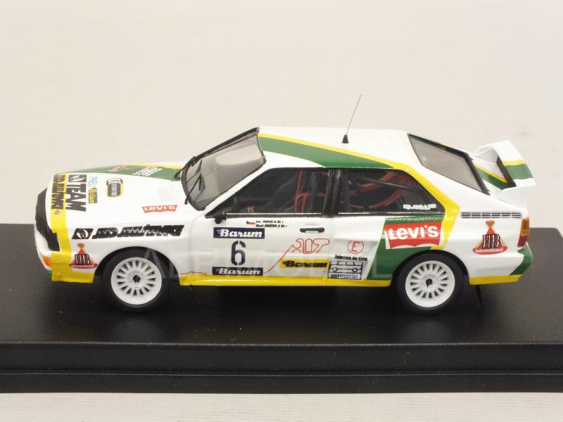 Audi Quattro #6 Winner Barum Rally 1986 Pavlik - Jiratko - trofeu