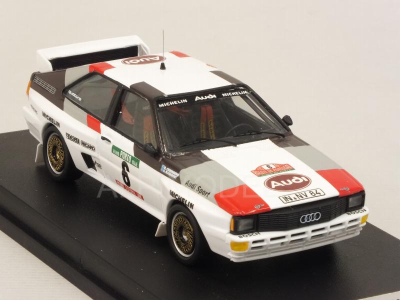 Audi Quattro #6 Rally Portugal 1983 Blomqvist - Cederberg - trofeu