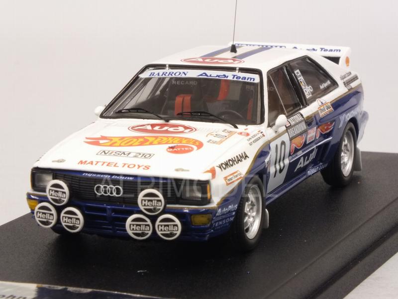 Audi Quattro #10 National Breakdown Rally 1987 Bosch - Hodgson by trofeu