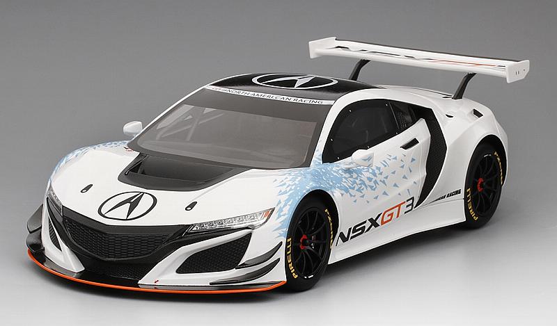 Acura NSX GT3 New York Auto Show 2016 'Top Speed' Edition by true-scale-miniatures