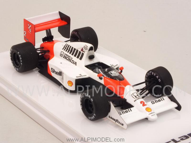 McLaren MP4/5 Honda #2 Winner British GP 1989 World Champion Alain Prost - true-scale-miniatures