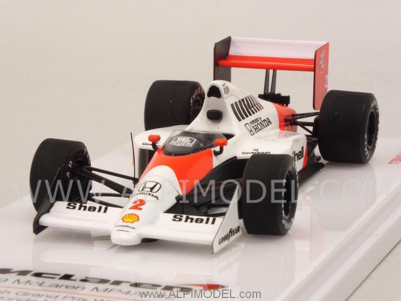 McLaren MP4/5 Honda #2 Winner British GP 1989 World Champion Alain Prost by true-scale-miniatures