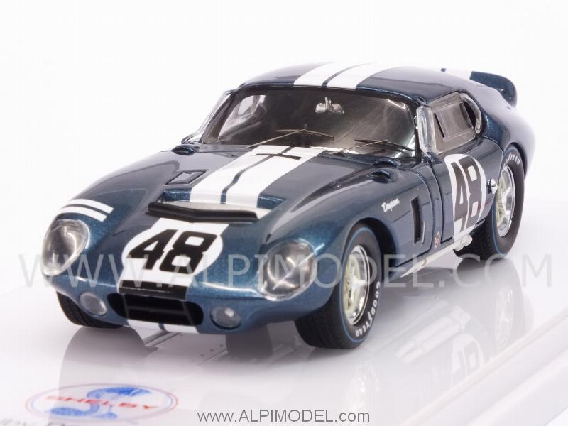 Shelby Daytona Coupe CSX2601 #48  1st GT Class 1000 Km Monza 1965 Bondurant -Grant by true-scale-miniatures