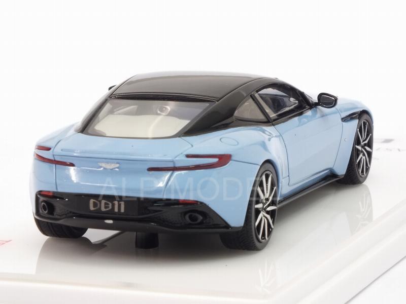 Aston Martin DB11 2016 (Frosted Glass Blue) - true-scale-miniatures