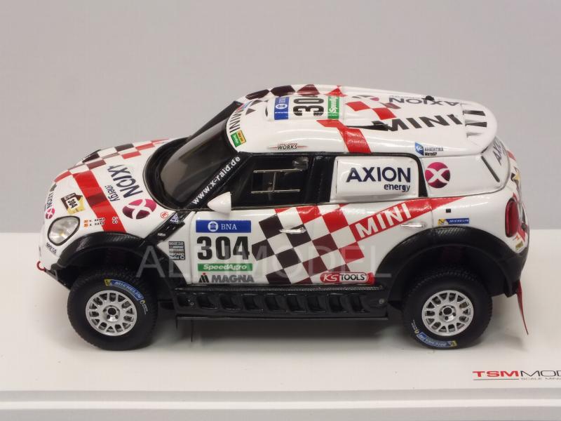 Mini ALL4 Racing Axion X Raid Team #304 Rally Dakar 2016 - true-scale-miniatures