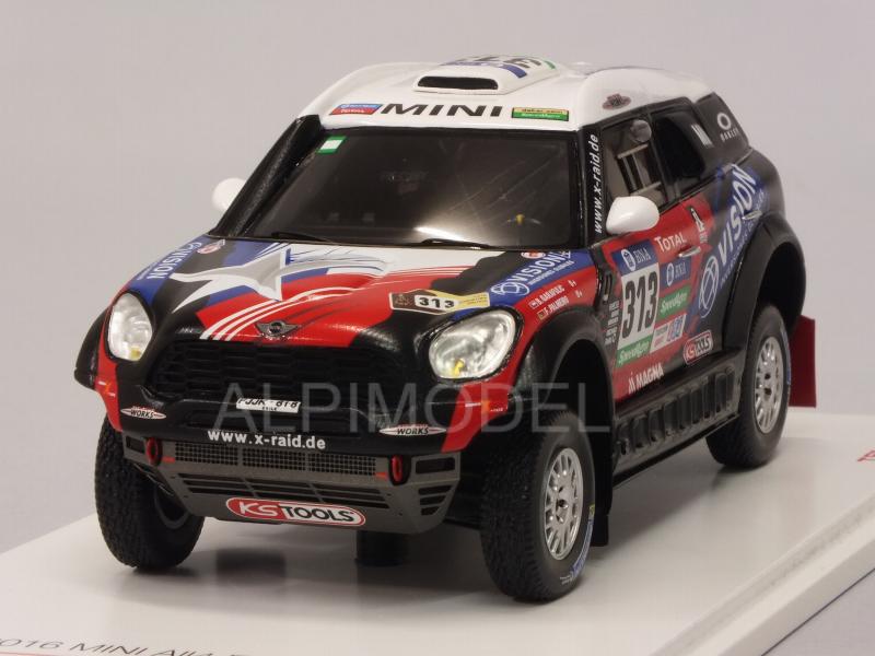 MINI ALL4 Racing #313 X-Raid Team Dakar Rally 2016 by true-scale-miniatures