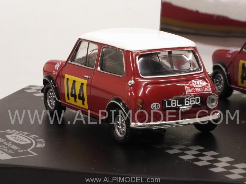 Mini Morris #144 Rally Monte Carlo 1967 Makinen - Easter - vitesse