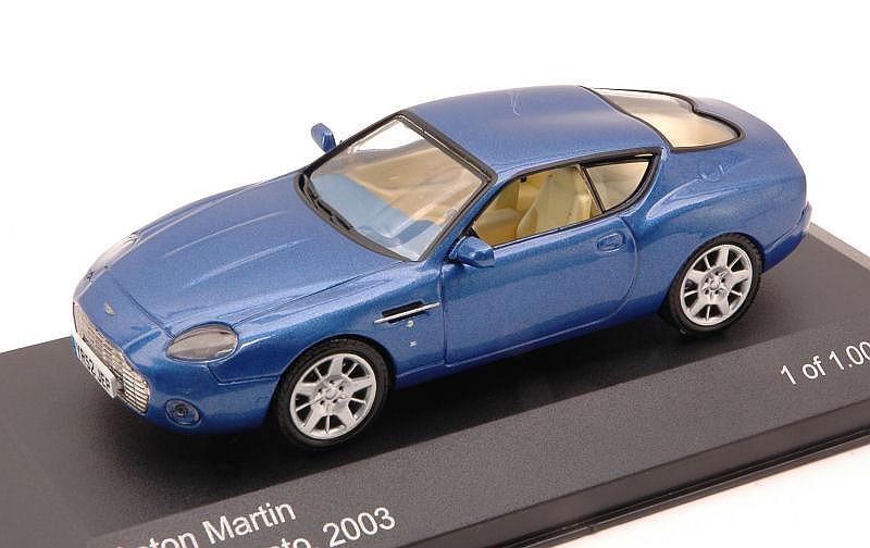 Aston Martin DB7 Vantage Zagato 2003 (Metallic Blue) by whitebox