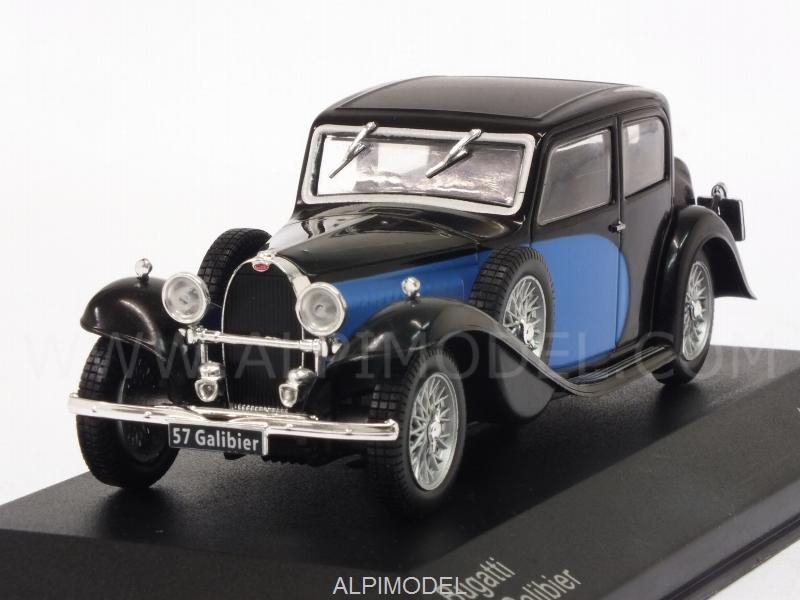 Bugatti 57 Galibier 1934 (Black/Blue) by whitebox