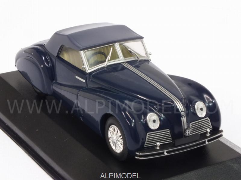Alfa Romeo 6C 2500 SS Spider Soft Top 1942 (Blue) - whitebox
