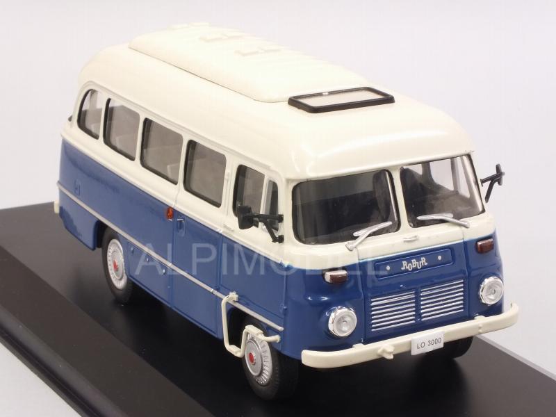 Robur LO3000 Bus 1972 (Blue/Cream) - whitebox