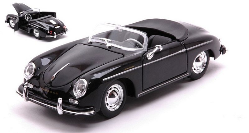 Porsche 356A Speedster (Black) by welly
