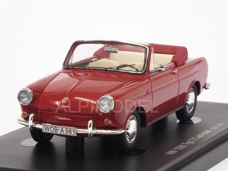 Volkswagen 1500 Typ 3 Cabriolet 1961 (Red) by auto-cult