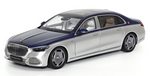 Mercedes Maybach S-Class 2021 (Nautical Blue/Cirrus Silver) by ALMOST REAL