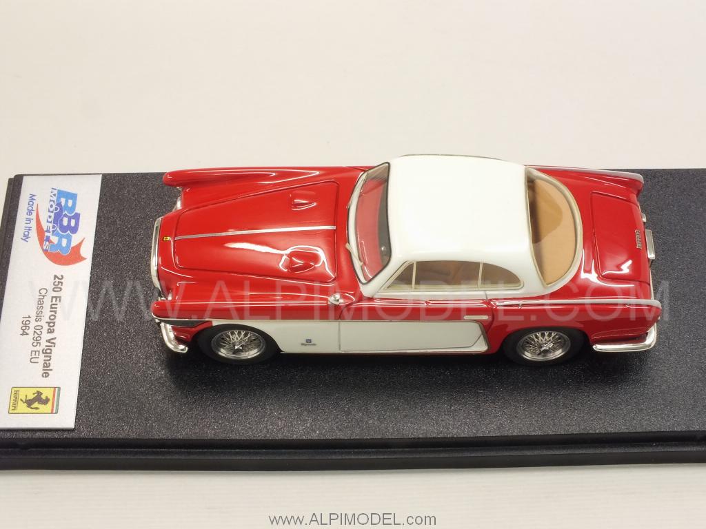 Ferrari 250 Europa Vignale Chassis 0295 EU 1964 (Red/White) by bbr