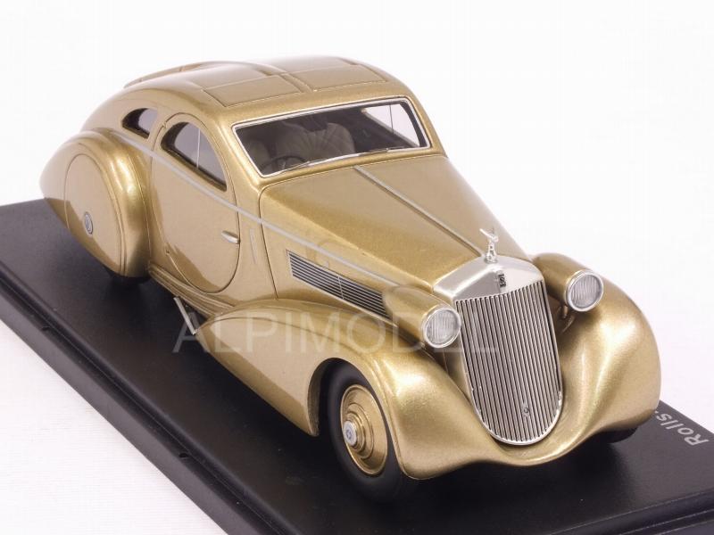 Rolls Royce Phantom I Jonckeere Aerodinamic Coupe 1935 (Gold) by best-of-show