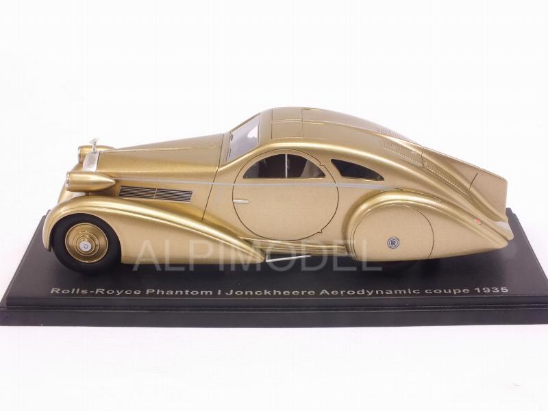 Rolls Royce Phantom I Jonckeere Aerodinamic Coupe 1935 (Gold) by best-of-show