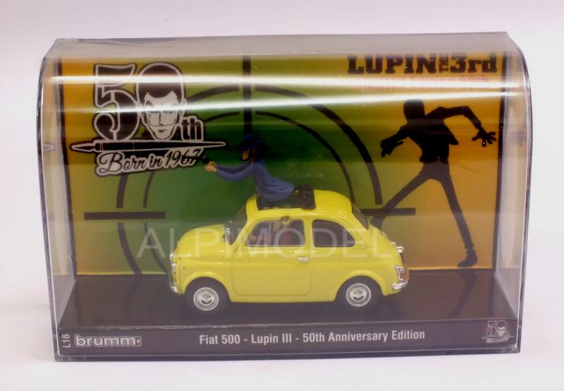 Fiat 500F Lupin III 50th Anniversary Edition by brumm