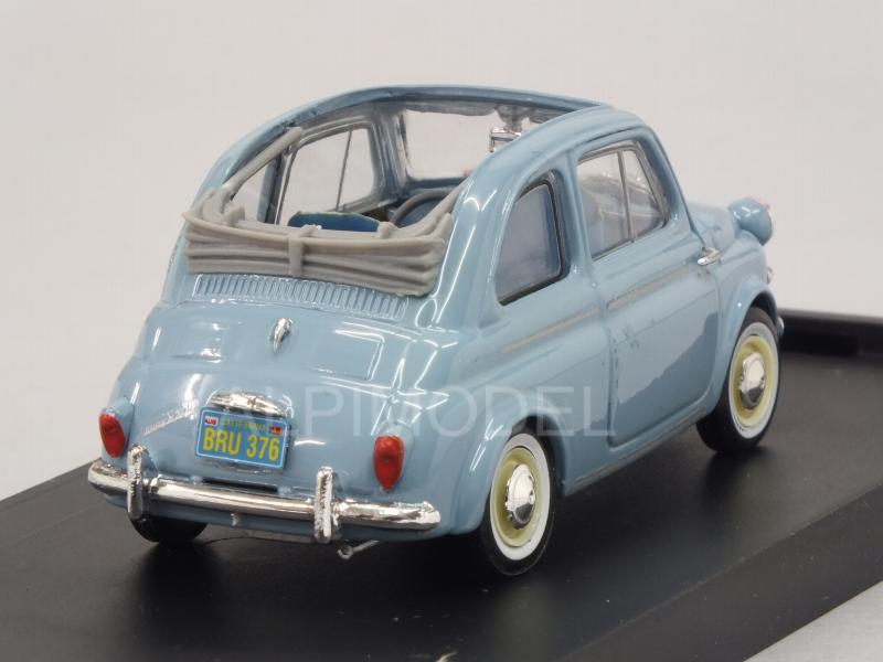Fiat Nuova 500 America open 1958 (Light Blue) by brumm
