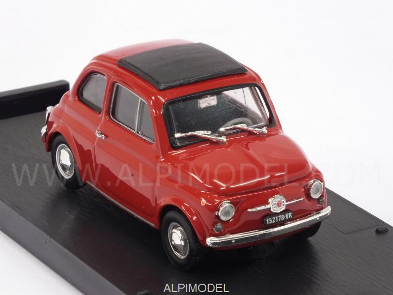 Fiat 500F chiusa 1965-1972 (Rosso Medio) (update model) by brumm