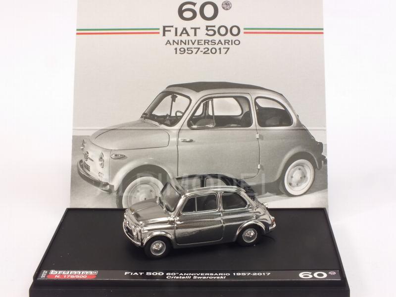 Fiat 500 60th Anniversary 1957-2017 SWAROVSKI Crystals Headlights - Special Limited Edition 500pcs. by brumm