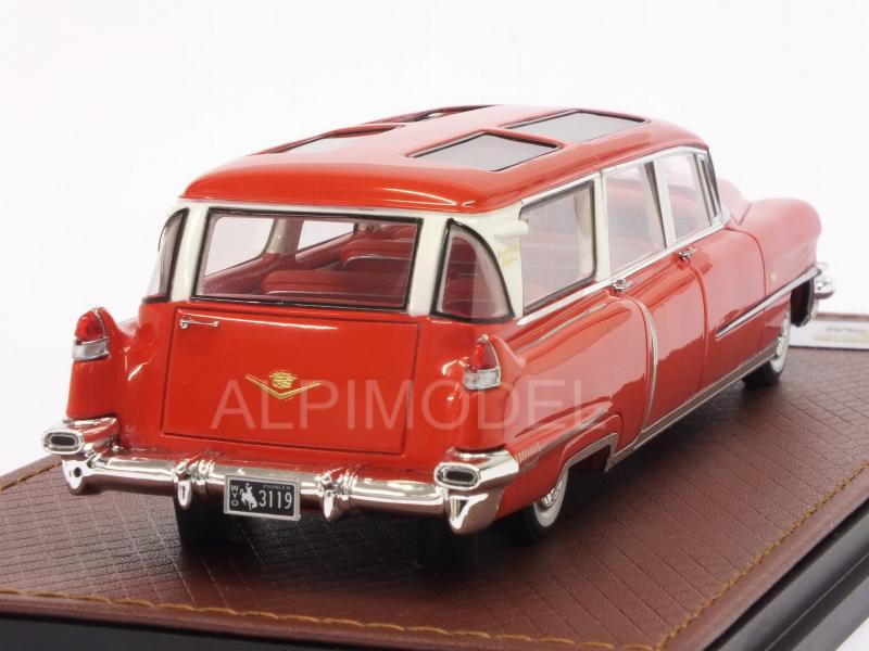 Cadillac Broadmoore Skyview Wagon 1956 (Red) by glm-models
