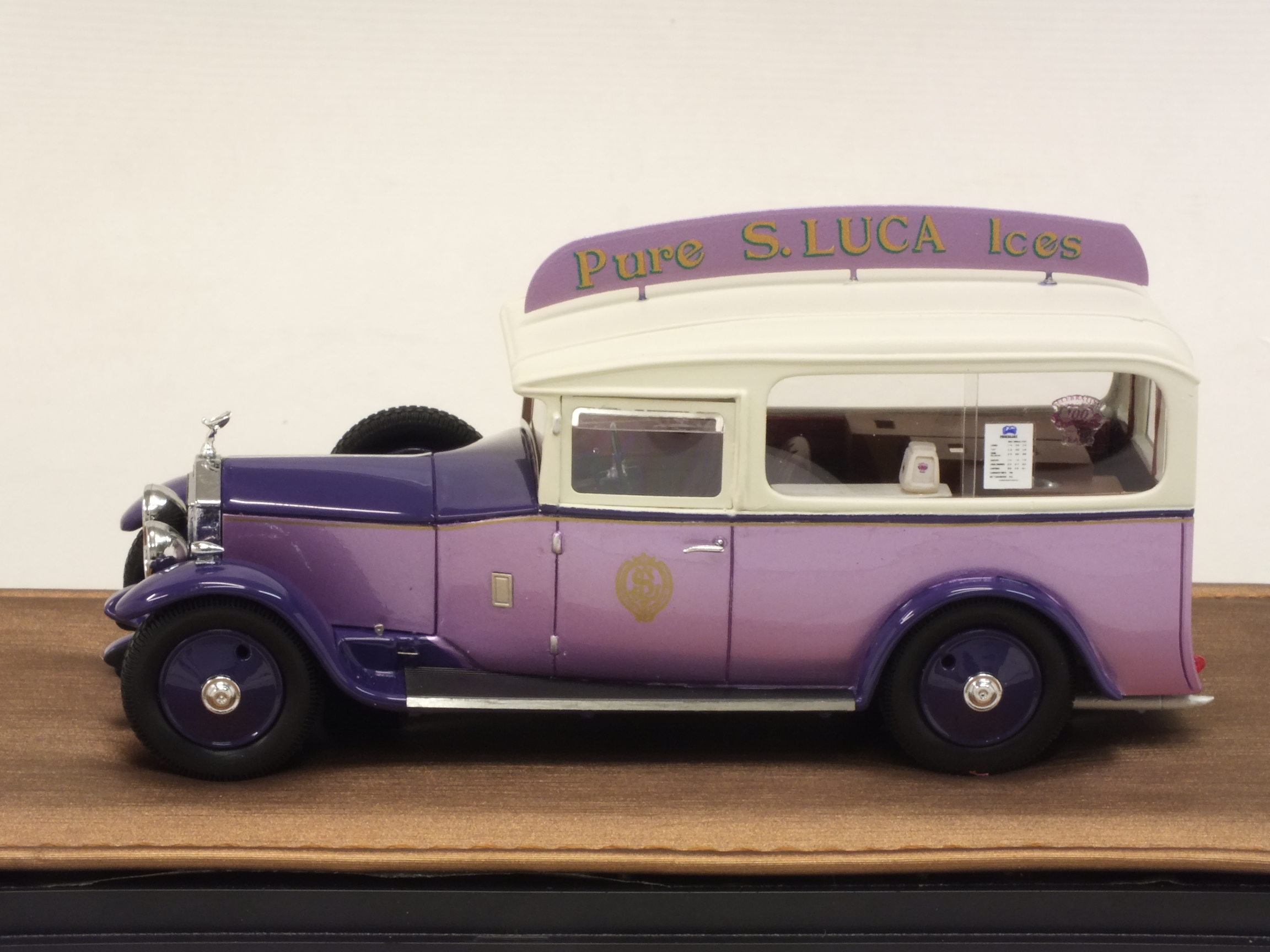 Rolls Royce 20 HP S.Luca Ice Cream Van 1923 by glm-models