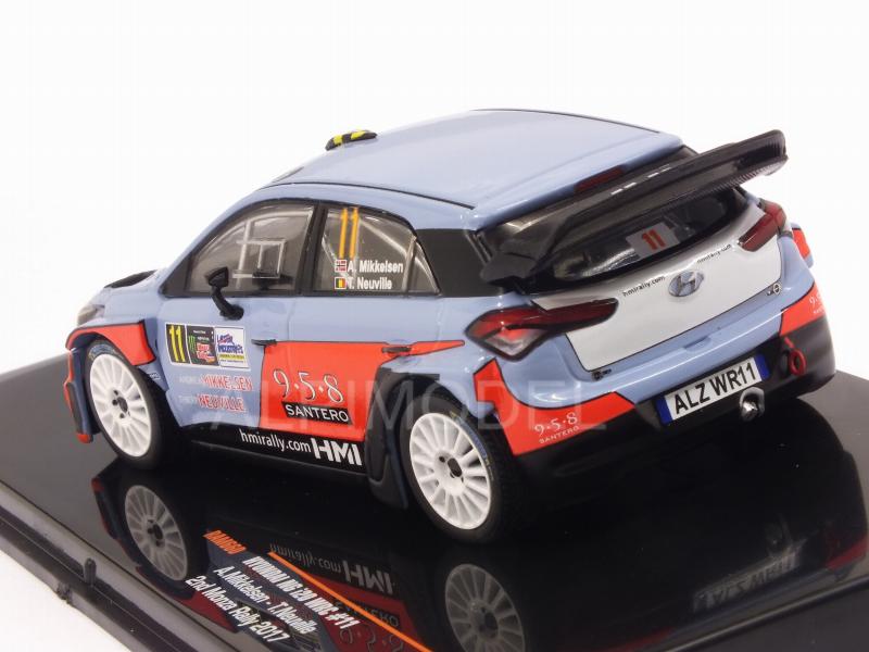 Hyundai NG I20 WRC #11 Rally Monza 2017 Mikkelsen - Neuville by ixo-models