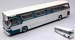 GMC New Look Fishbowl Bus 1969 (Green/Beige) by IXO MODELS