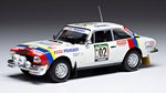 Peugeot 504 Coupe V6 #2 Rally Ivory Coast 1978 Nicolas - Gamet by IXO MODELS